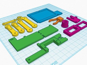 plotclock remix giocattoli meccanici arduino progetto trama orologio 3d print model - Mito3D