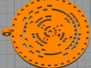 codificador disco de jóias 3d print model - Mito3D