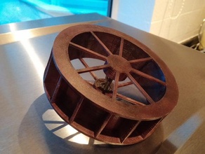 waterwheel diy turbine water watermill wheel 3d print model - Mito3D
