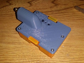 orangerx jr dsm2 dsmx modül yedek kapak ve anten yerleştirme taranis + r c araçlar 3d print model - Mito3D