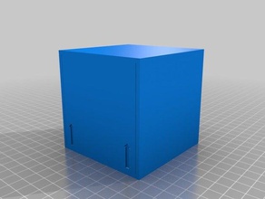 ainda outra caixa A impressão 3d a recipiente deslizamento tampa deslizante 3d print model - Mito3D