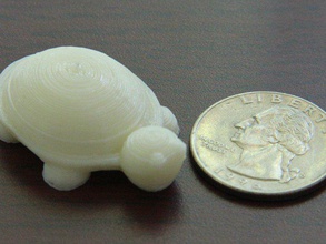 turtle super round shell animals 3d print model - Mito3D