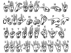 bisogno di american sign language simboli modelli 3d print model - Mito3D