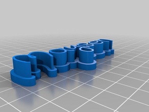 il mio 3d personalizzati targhetta - maysen sculture su misura 3d print model - Mito3D