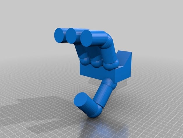 robo coat hanger 3d printing 3D print model - Mito3D