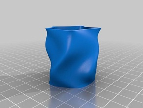 free-form-vase 3d-drucken 3d print model - Mito3D