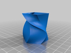geometrische vase 3d-drucken 3d print model - Mito3D