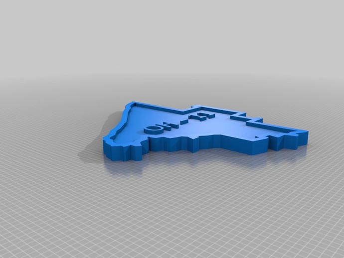 ohio 11th congressional district other 3D print model - Mito3D