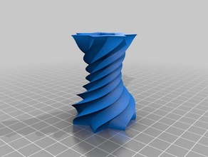 star vase 3d printing 3d print model - Mito3D