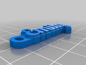 emily personnalisé hd nom de balise trousseau clés l'organisation 3d print model - Mito3D