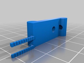 meu personalizados ajustável printrbot x-eixo tensionador 3d a impressora partes 3d print model - Mito3D
