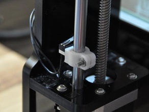 Anschlag montieren 3d-Drucker Teile 8mm Endabschalter mount pruias prusa i3 upgrade 3d print model - Mito3D