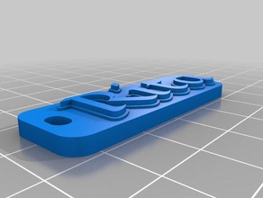 a rita organização personalizado 3d print model - Mito3D