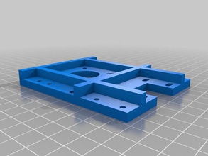 openscad mendel eksen motor braketi alternatif diğer parametrik reprap yükseltme yararlı 3d print model - Mito3D