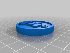 personnalisé recto verso de la prise décision l'appareil les pièces monnaie badges 3d print model - Mito3D