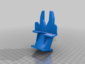 vison 3d printer filament cooling fan duct revised accessories 3d print model - Mito3D