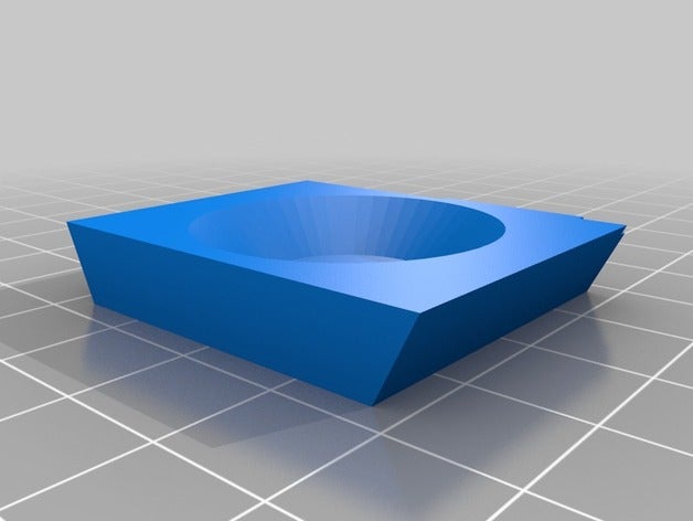 my customized rectangular-ish quick release tripod mount camera 3D print model - Mito3D