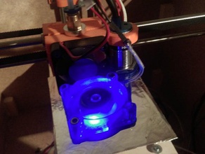 smartrapcore del ventilador de conducto Impresora 3d accesorios 3d print model - Mito3D