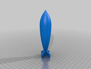 torpedo bath pool toy toys & games childs float kids makersome missle 3d print model - Mito3D