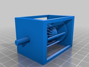 boxed-caged-ball mechanical toys 3d print model - Mito3D