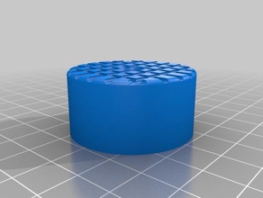 feet 2x4 frame household chair foot knurled pad 3d print model - Mito3D