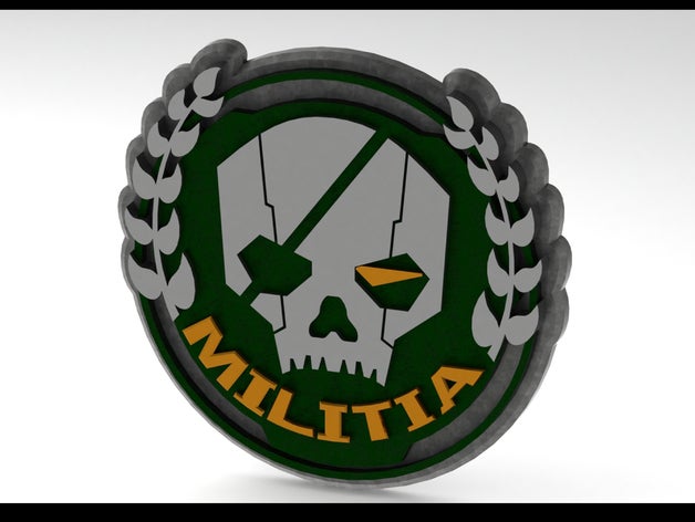 titanfall milizia video giochi 3D print model - Mito3D