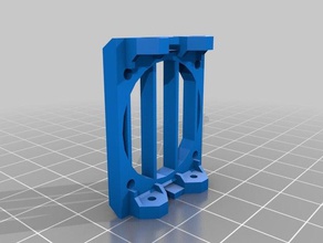 ax servo cooling fan bracket robotics dynamixel hexapod phantomx robotis 3d print model - Mito3D