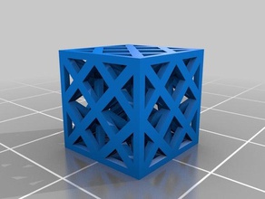 my customized cube math art 3d print model - Mito3D