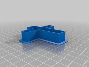 cross cookie cutter kitchen & dining customized 3d print model - Mito3D
