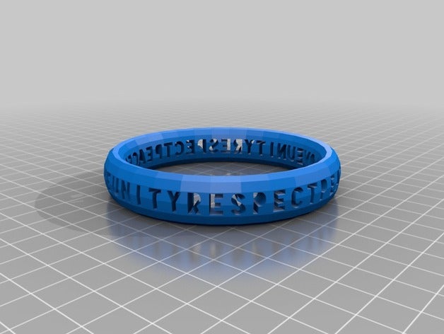 plur pulseira pulseiras 3D print model - Mito3D