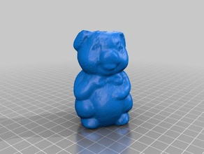 mignon de cochon sculptures le piggy xyzprinting 3d print model - Mito3D