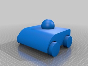 fahrenden Auto mechanische Spielzeuge 3d print model - Mito3D