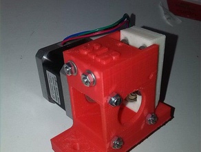 bowden vertical 3d printer parts dual extruder 3d print model - Mito3D