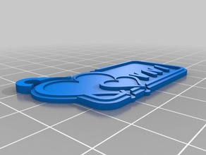 corazon vivi Anahtarlık özelleştirilmiş 3d print model - Mito3D