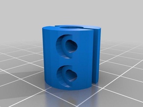 acople-minimo pièces personnalisé 3d print model - Mito3D