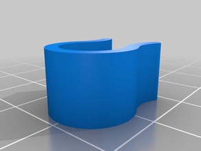 einfache Stab-Papier-clip gadgets Papier Büroklammer 3d print model - Mito3D