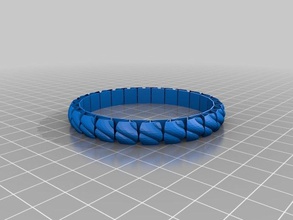 pulseira de karen pulseiras personalizado 3d print model - Mito3D