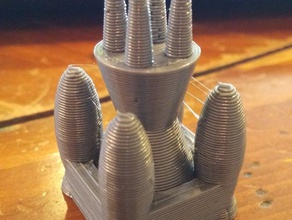 openscad öğretici - rastgele yumurta kum saati yapısı heykeller openscadtutorial 3d print model - Mito3D