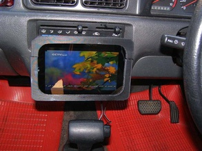 soporte de tablet para coche automotriz 3d print model - Mito3D