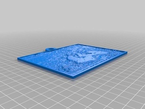 lernen Fliegen 2d-Kunst kundengebundene 3d print model - Mito3D