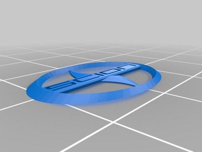 scion logo automotive 3d print model - Mito3D