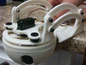 mobius gimbal kubbe çekilebilir kamera gerçek rc uav 3d print model - Mito3D