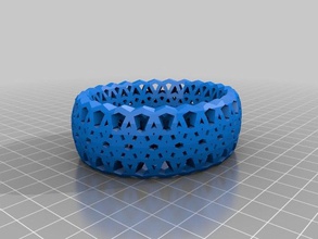 parametric bracelet bracelets customized 3d print model - Mito3D