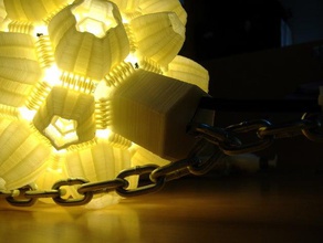 ampul soket eleman kaplı diğer 3d sanatsal elektrik elemanları elemanlarını lamba ev openscad süs reprap yararlı 3d print model - Mito3D