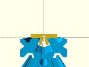 openbeam 1515 clip meine neue kossel 3d-Drucker Teile Draht 3d print model - Mito3D