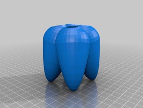 Zahnbürstenhalter 3d-drucken Bad Pinsel Waschbecken tawel Zähne Zahnbürste 3d print model - Mito3D