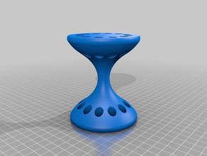 hourglass penholder office customized 3d print model - Mito3D