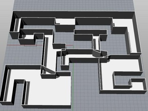 labyrinthe de la casa La impresión en 3d 3d print model - Mito3D