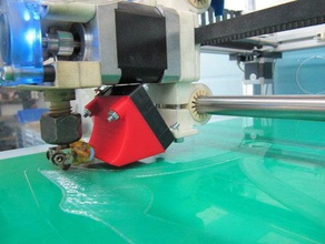 fan housing x400 3d printing 40mm cooling mount 3d print model - Mito3D