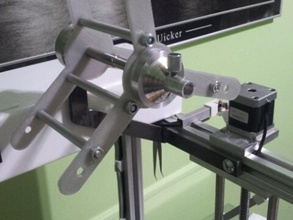 roll holder 3d printer parts openscad utile 3d print model - Mito3D